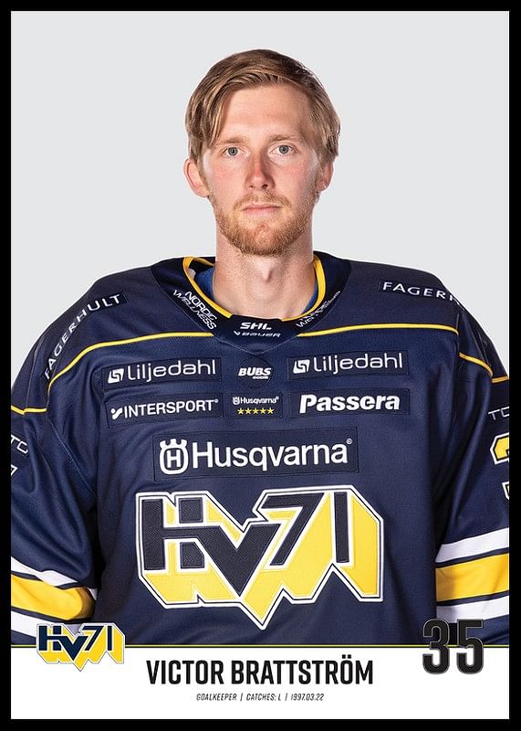 Victor Brattström #35 HV71 2023/2024-12