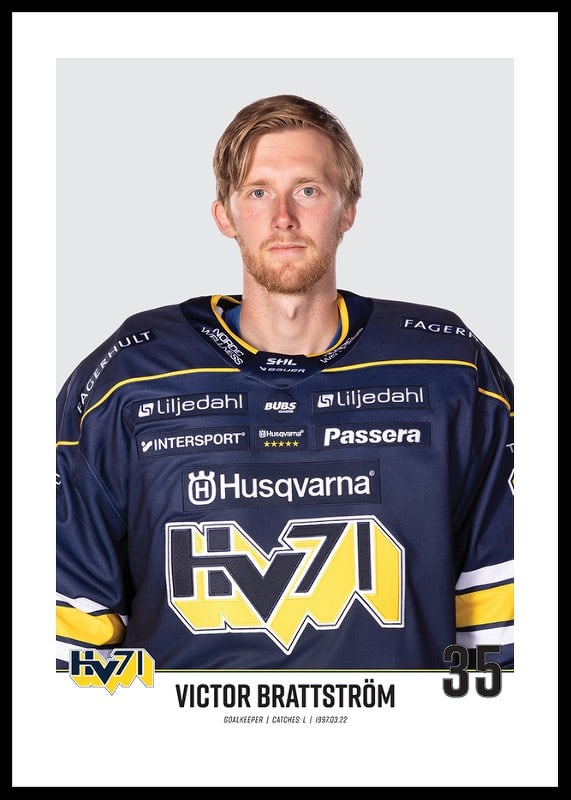 Victor Brattström #35 HV71 2023/2024-12