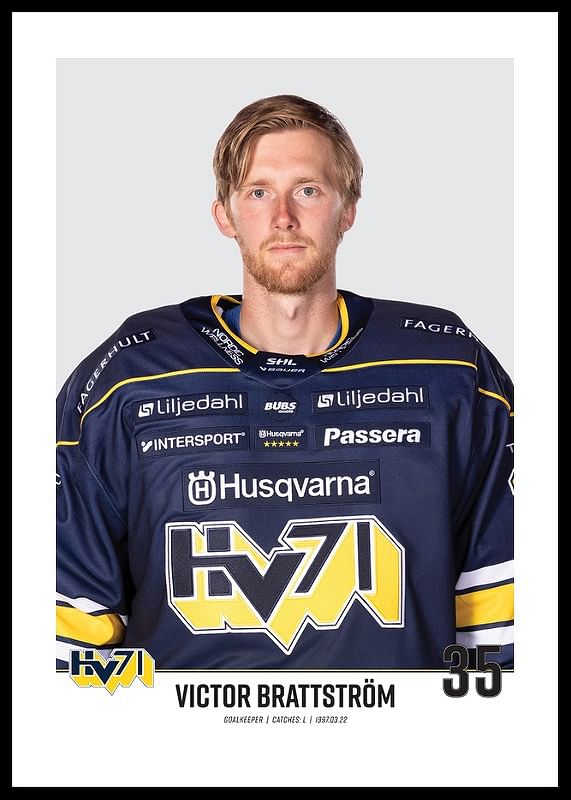 Victor Brattström #35 HV71 2023/2024-12