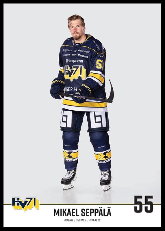 Mikael Seppälä #55 HV71 2023/2024-12