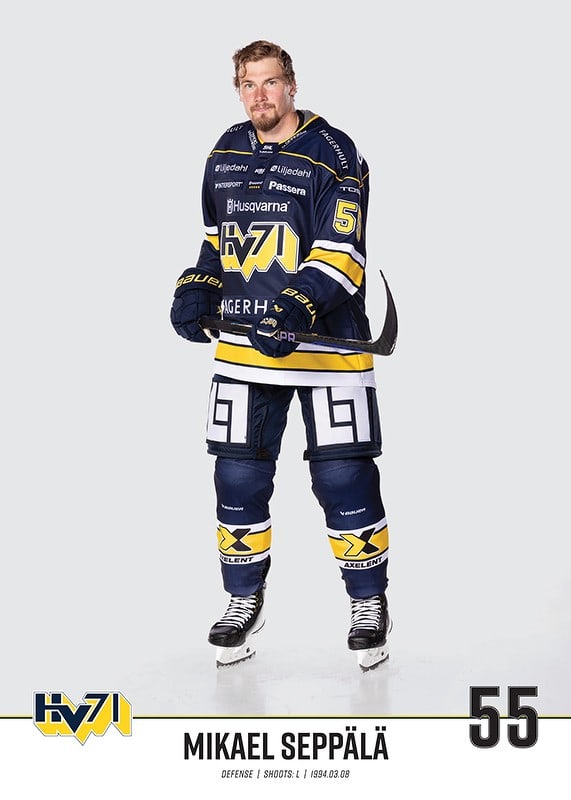Mikael Seppälä #55 HV71 2023/2024-12