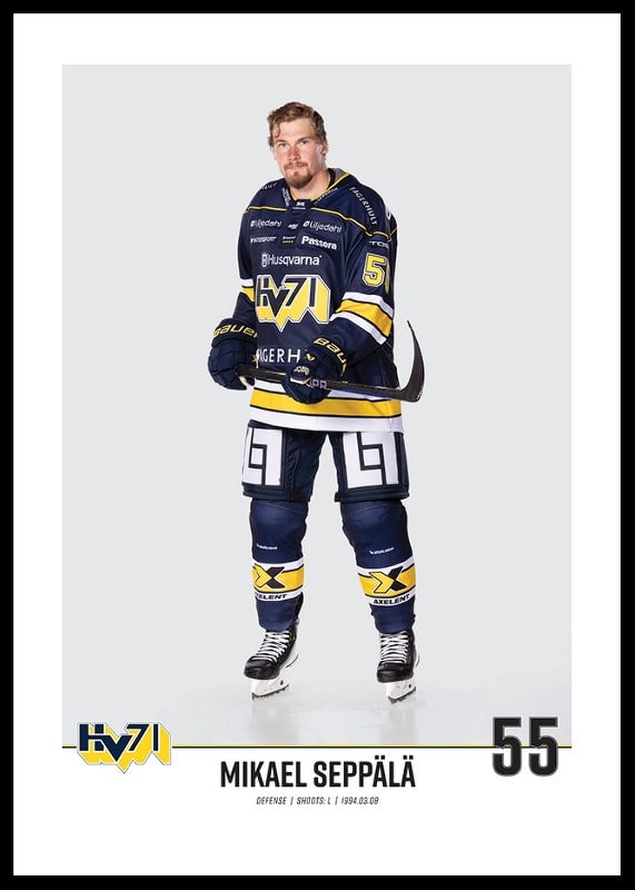 Mikael Seppälä #55 HV71 2023/2024-12