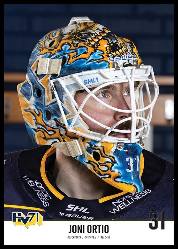 Joni Ortio #31 HV71 2023/2024 No2-12