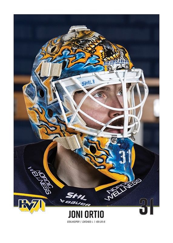 Poster Joni Ortio #31 HV71 2023/2024 No2