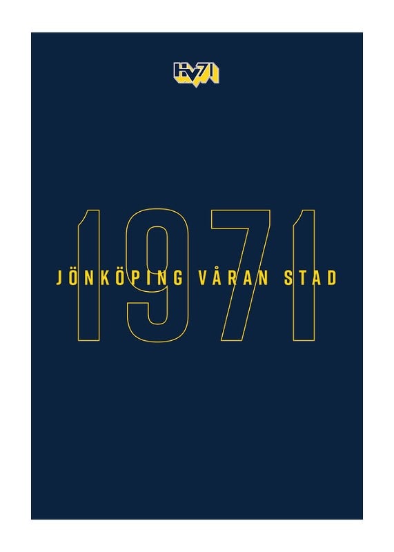 Poster HV71 1971