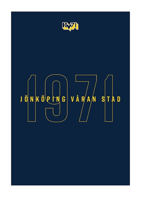Poster HV71 1971