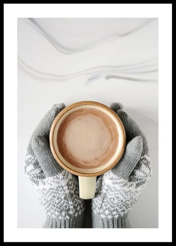 Poster Mittens And Hot Chocolate