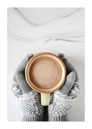 Plagát Mittens And Hot Chocolate