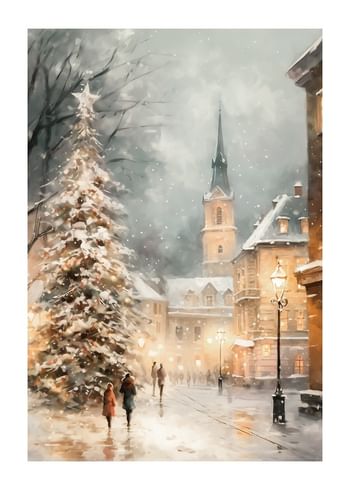 Poster Winter Village No3