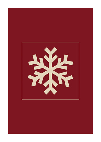 Poster Snowflake R&W