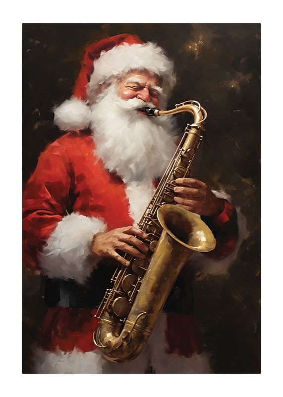 Santa On The Saxophone-12