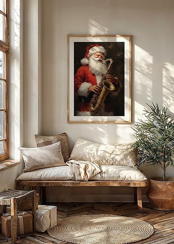 Santa On The Saxophone-12