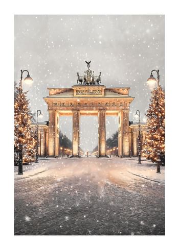 Poster Brandenburger Tor Winter Magic