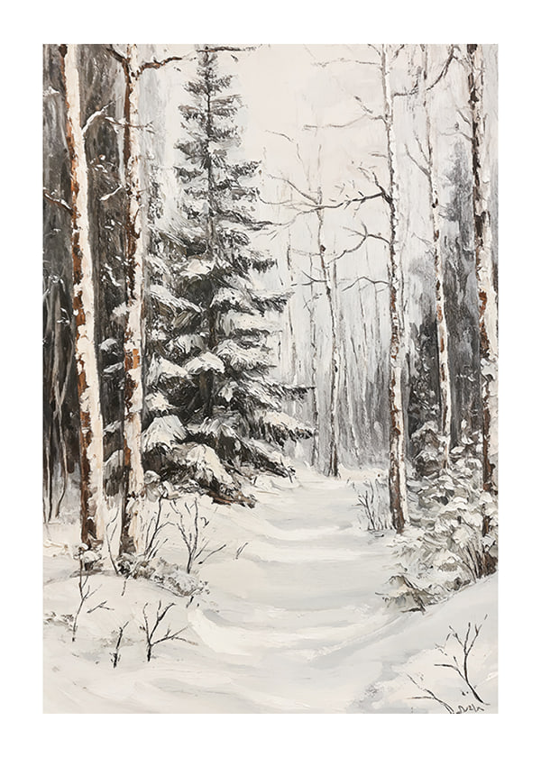 Plakāts Winter Wonderland Trail