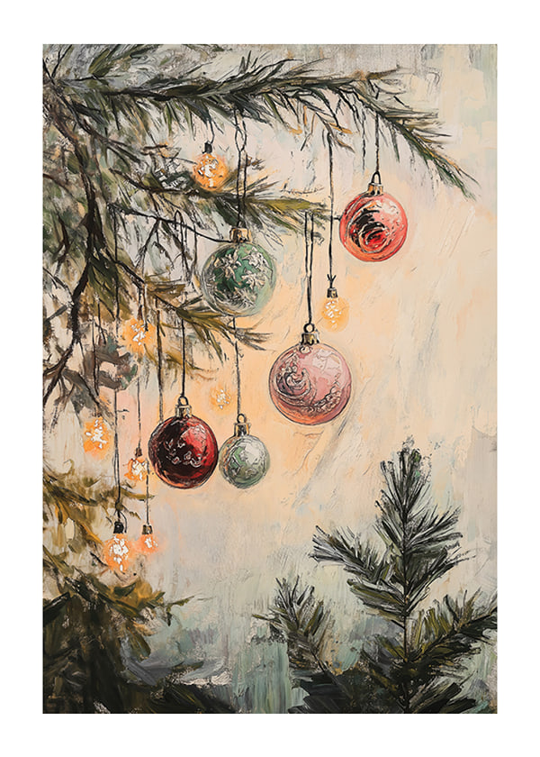 Plakāts Glistening Ornaments