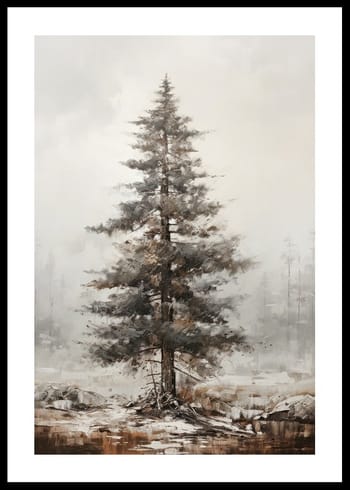 Plakat Solitary Pine