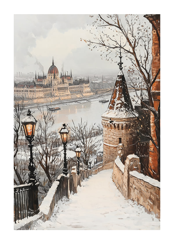 Plakāts Budapest Winter Charm