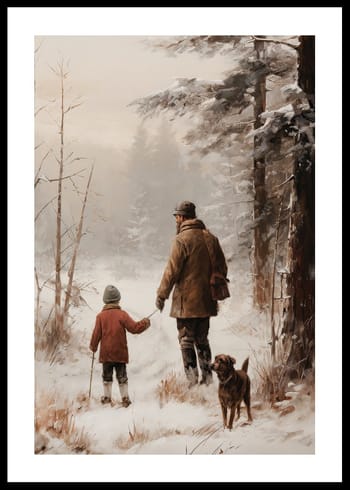 Affiche Winters Stroll