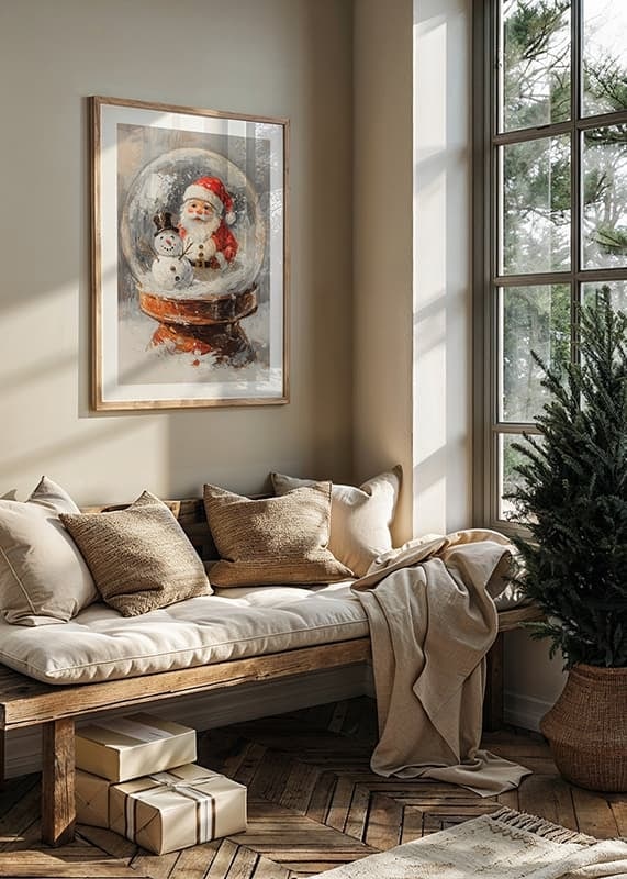 Plakāts Snow Globe Christmas Charm crossfade