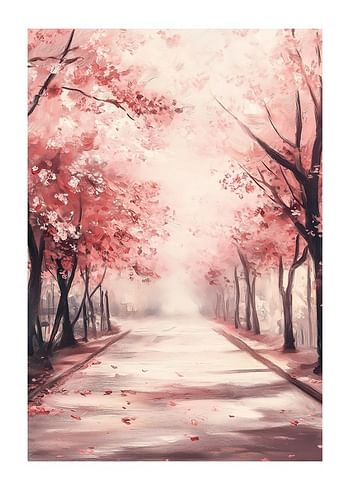 Poster The Cherry Blossom Lane