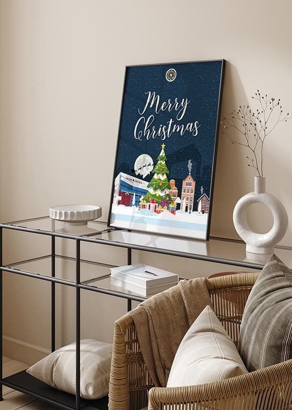 Poster Växjö Lakers Merry Christmas 2023 crossfade