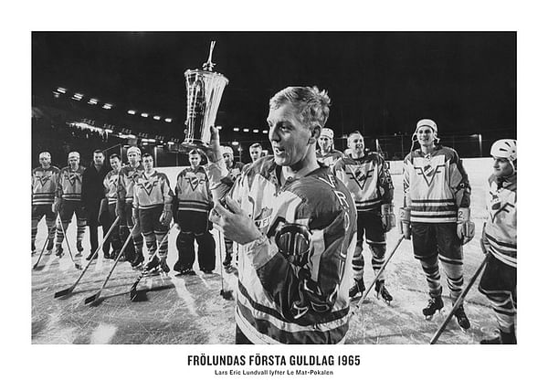 Poster Frölundas Första Guldlag 1965