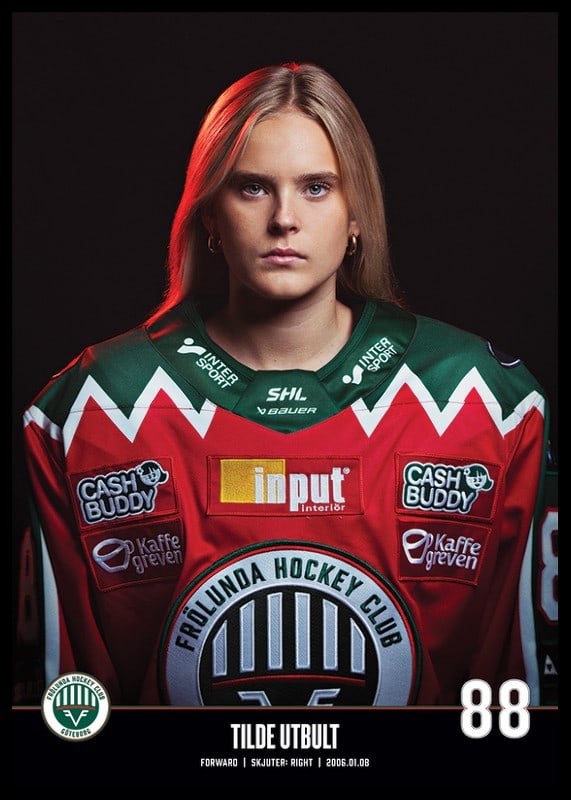 Tilde Utbult #88 Frölunda HC 2023/2024-12