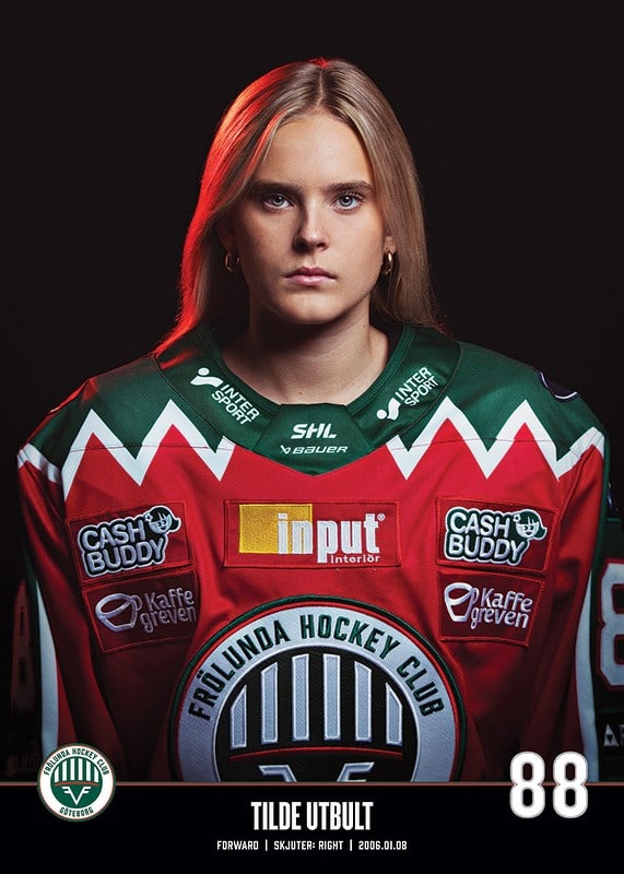 Tilde Utbult #88 Frölunda HC 2023/2024-12