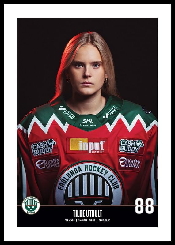 Tilde Utbult #88 Frölunda HC 2023/2024-12
