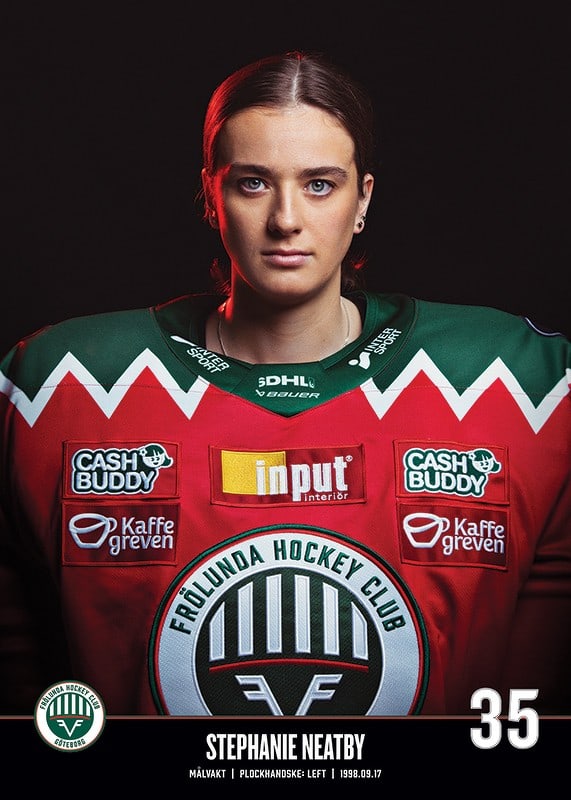 Stephanie Neatby #35 Frölunda HC 2023/2024-12