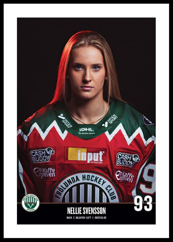 Nellie Svensson #93 Frölunda HC 2023/2024-12