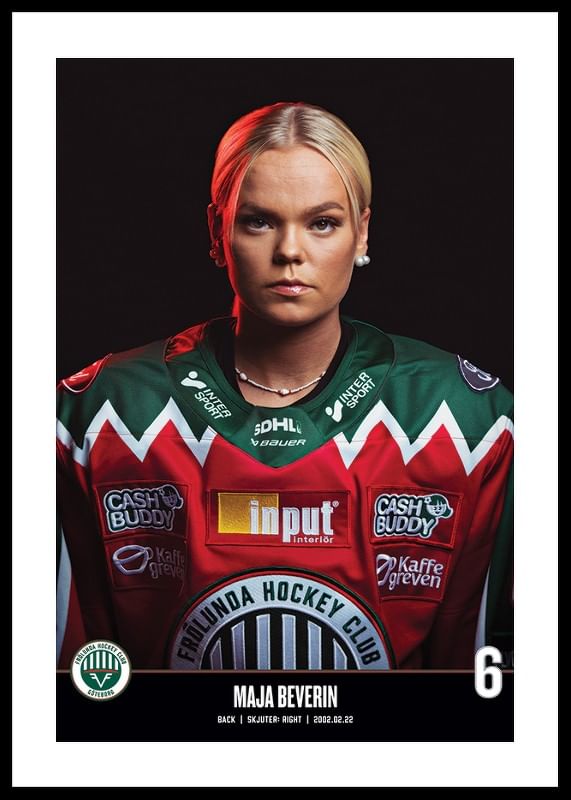 Maja Beverin #6 Frölunda HC 2023/2024-12