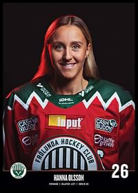 Hanna Olsson #26 Frölunda HC 2023/2024-2