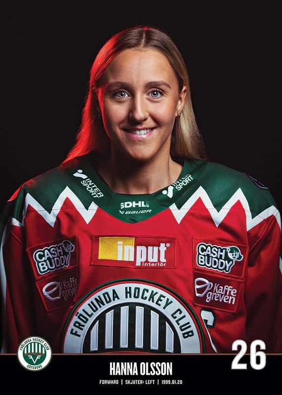 Hanna Olsson #26 Frölunda HC 2023/2024-12