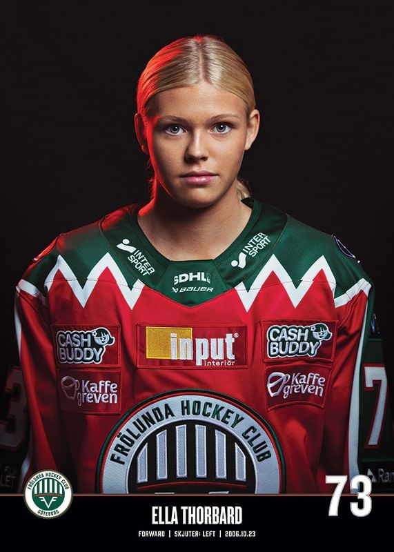 Ella Thorbard #73 Frölunda HC 2023/2024-12