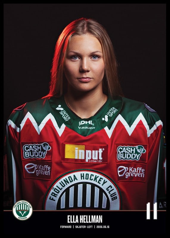 Ella Hellman #11 Frölunda HC 2023/2024-12