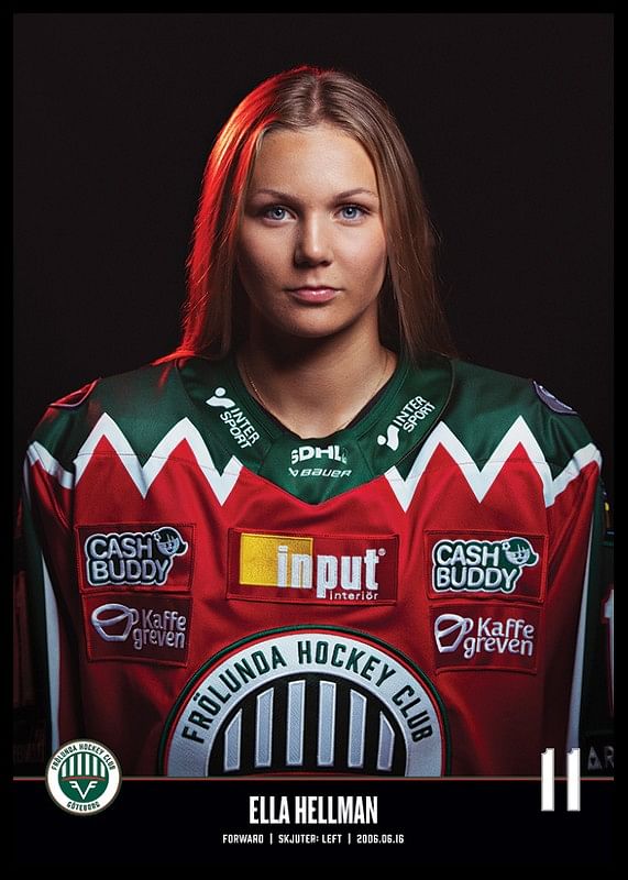 Ella Hellman #11 Frölunda HC 2023/2024-12
