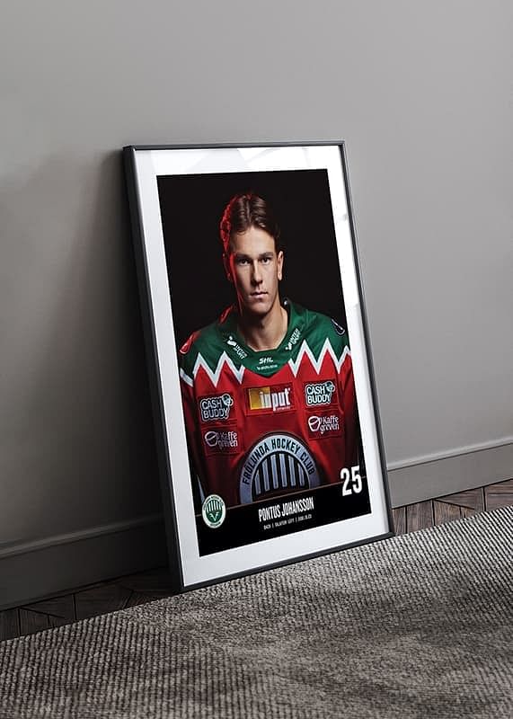 Pontus Johansson #25 Frölunda HC 2023/2024-12