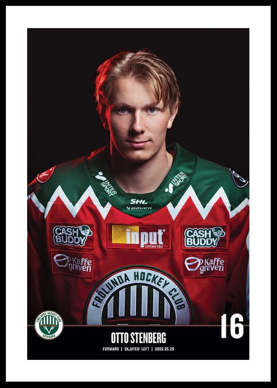 Otto Stenberg #16 Frölunda HC 2023/2024-12