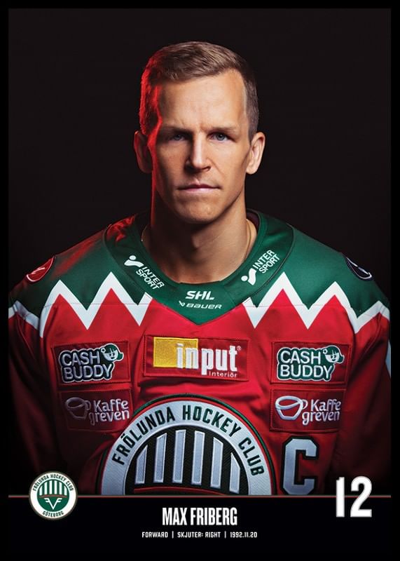 Max Friberg #12 Frölunda HC 2023/2024-12
