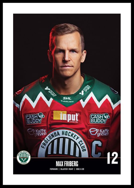 Max Friberg #12 Frölunda HC 2023/2024-12