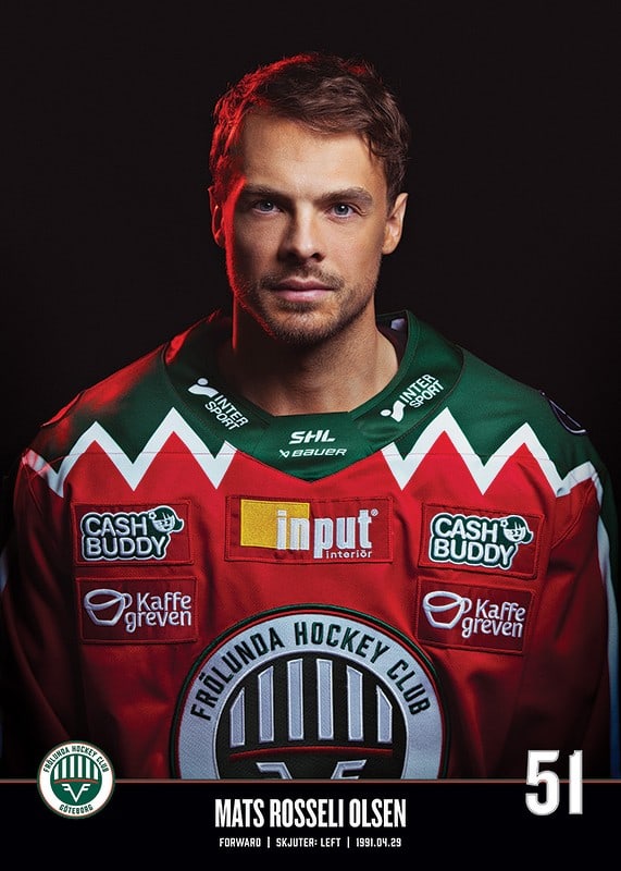 Mats Rosseli Olsen #51 Frölunda HC 2023/2024-12