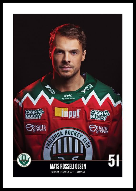 Mats Rosseli Olsen #51 Frölunda HC 2023/2024-12