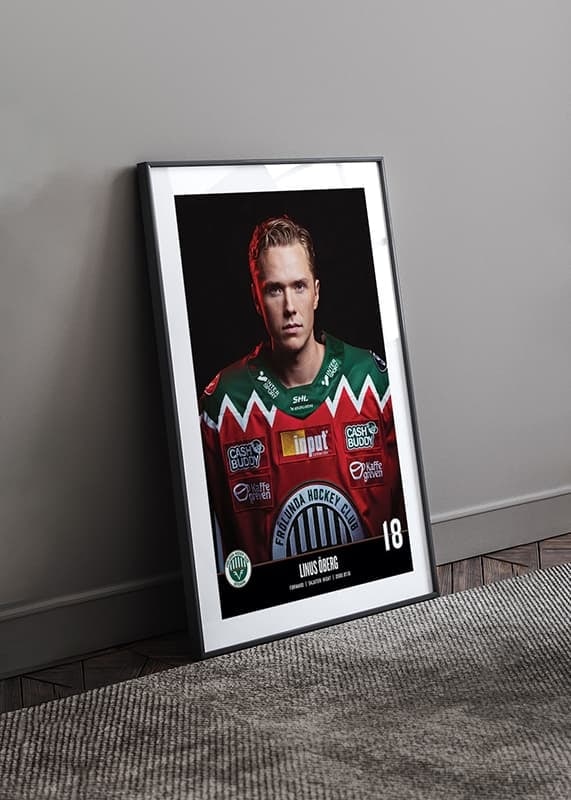 Linus Öberg #18 Frölunda HC 2023/2024-12