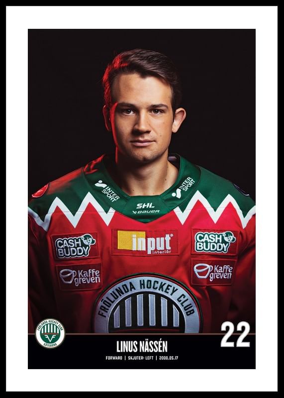 Linus Nässén #22 Frölunda HC 2023/2024-12