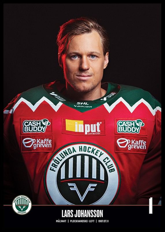 Lars Johansson #1 Frölunda HC 2023/2024-12