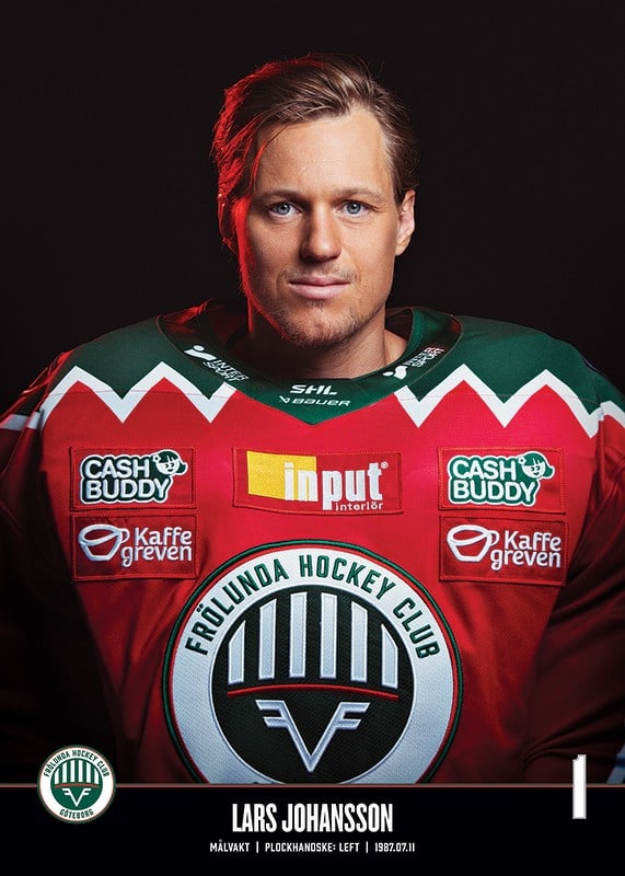 Lars Johansson #1 Frölunda HC 2023/2024-12