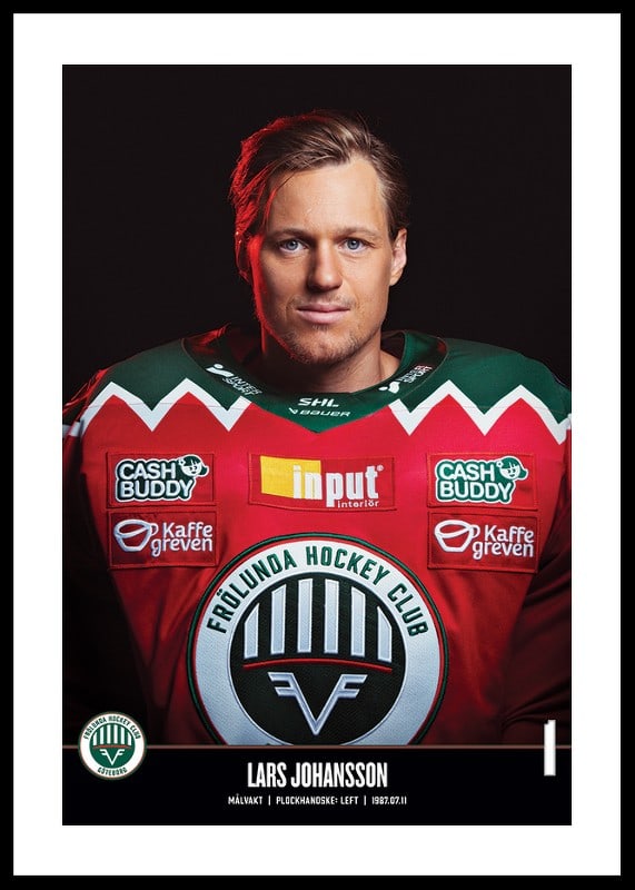 Lars Johansson #1 Frölunda HC 2023/2024-12