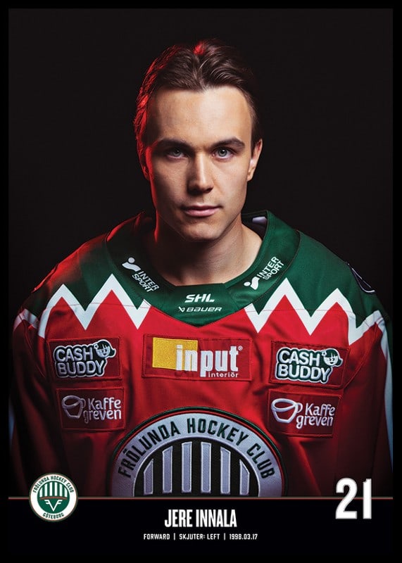 Jere Innala #21 Frölunda HC 2023/2024-12