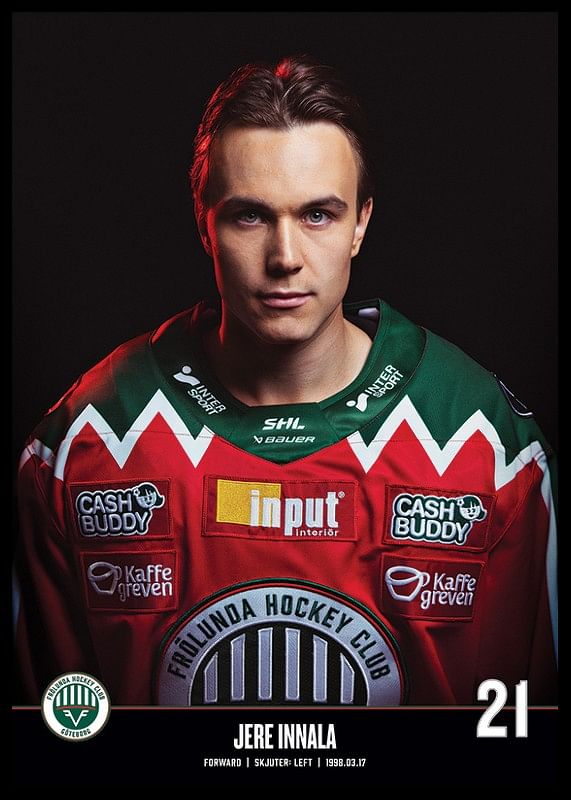 Jere Innala #21 Frölunda HC 2023/2024-12